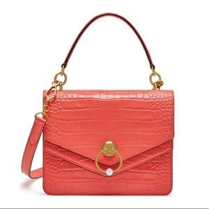 Mulberry Harlow Satchel in Dusty Coral